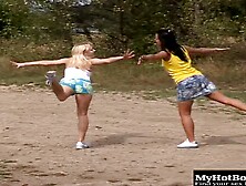 Denisa and Laetitia are a couple lesbian teens,  who haven't told anyone