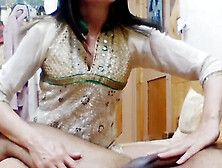 Seductive stepmom Angel Dani Fowler entices her inexperienced stepson