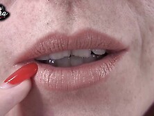 Sklaven Erziehung Worship Einer Domina Lippen Femdom Joi