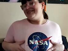 DD NASA Nerd Gets Creampied and Licked by Stepfather