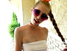 Petite Fresh Babe Meets Stud Online for Anal Sex