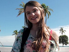 Alice deep throating dick in the camper