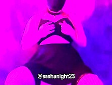 Puppy Rides her Knotted Dildo.