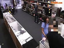 Sexy Chick Exchanged Her Pussy For Money At The Pawnshop