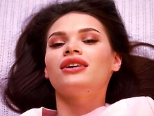 ULTRAFILMS Beautiful girl Kinsley White masturbating in front of the camera