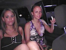 american Fake twin girls naked in my car on the way to a bar