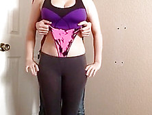 Wedgiewhore Yoga Pants Thong Wedgie