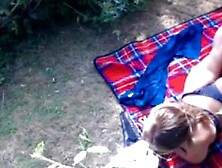 My girl-next-door hangs out in her backyard