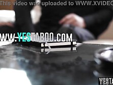 Small curly mother I'd like to fuck seduces and bangs her large rod writer roommate