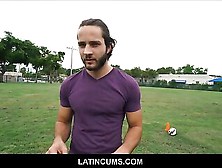 Straight Latino Jock Boy Fucked Outdoors For Cash By Filmmaker Pov