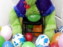 Murrsuit Looner Balloon Bouncing Video W/ Popping