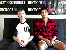 Dante Foxx & Romeo Foxx In Casting Hardcore: Romeo Foxx & Dante Foxx - Nextdoorworld