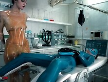 Lesbian Slave Made To Cum Hard And Often In Femdom Session