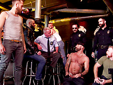 Cops Raid A Daddy Bar - Part 1 - Jake Morgan,  Jack Vidra Orgy 2