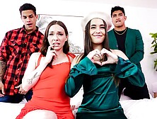 Hot Daisy Pheonix and Tess Thompson at skinny sex