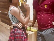 Fruit Seller Fucks Beautiful Girl