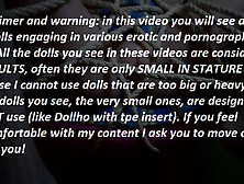 Schoolgirl (+18) lady sexdoll gets humiliated,  drilled and creampied in a african closet