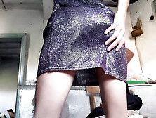 A skinny school girl masturbates her pussy and spanks her little ass hard to cum faster - Lesbian-illusion