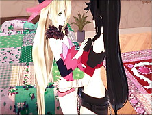 Velvet Strapon Fucks Magilou.  Tales Of Berseria Hentai.