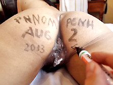 AsianSexDiary Healthy Load Blown In Fresh Off The Boat Asian Pussy