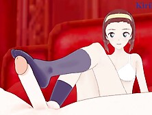 Sonoko Suzuki and I have intense sex in the bedroom. - Detective Conan Cartoon