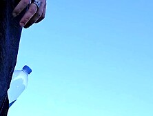 Try on haul: babydoll dresses! Curvy MILF in deep blue lingerie! Arya Grander