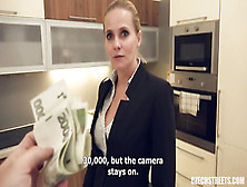 Hot Amateur Milf Fucked For Cash