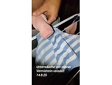 Unterw&auml;sche meiner Vermieterin veredelt