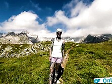 Hardcore Unfathomable Mouth Oral pleasure in the Swiss Alps – Outdoor POV with Explosive Ejaculation Finish