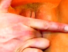 Hot blonde babe from Germany with an amazing body fucking a hard cock