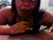 Big Black Chick Sucking Dick