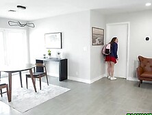 Horny milfs lets the teens joins their naughty fun in bed (David Lee,  Katie Kush,  Sophia Locke)