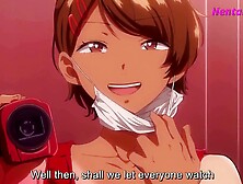 Breasty Muscle Baby Masturbation In The Washroom In Advance Of Sex [ MANGA ]