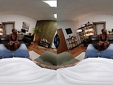 Swap Ebony Femdom-goddess From Africa Titjob & Riding Large Rod When Called to Study - 360 Hawt VR Porn
