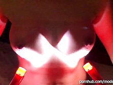 This u've not seen! Glow tits how silicone implants glow in the darksome