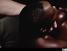 Extraordinary Interracial Cumflation - Hawt Ebony Hotty Zaawaadi Filled With Loads Of Cum Inside Her Cunt