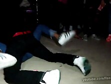 the reality of American teens party - wonderful opportunity to grope your cock