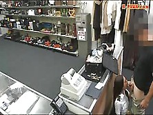 Latina Stewardess Pounded By Pawn Guy At The Pawnshop