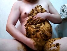 A Chubby Guys Shit Wanking Compilation