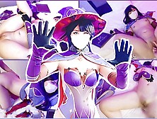 Mona From Genshin Impact Agree For Adult Vdieo Cuz She Really Need Some Mora!