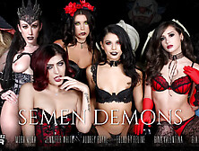 Semen Demons Preview - Audrey Royal & Felicity Feline & Franchezca Valentina & Gia Paige & Gina Valentina & Jennifer White & Mok