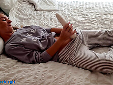 Nice amateur milf Birx enjoys her huge vibrator