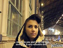 Eurobabe Picked Up On The Street And Gets Screwed For M