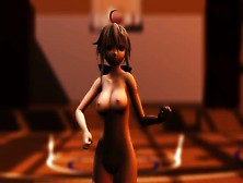 【Mmd R-18】弱音ハクの黄昏Lamb