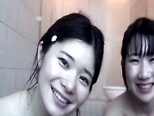 Cute First Time Japanese Lesbians Homemade Vacation Scene