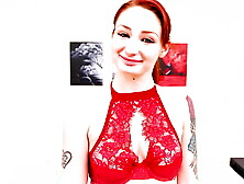 VIOLET MONROE Hot Ginger Monstrous Rod Deepthroat Facefuck Spunk Load Swallow Oral sex