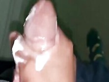 Giving My Boyfriend A Handjob—Huge Creampie