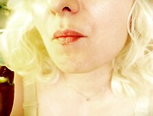 Braces Fetish: mukbang clip