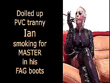 Dolled Up Pvc Tranny Ian