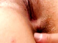 Japanese cock deeply in her tight anus